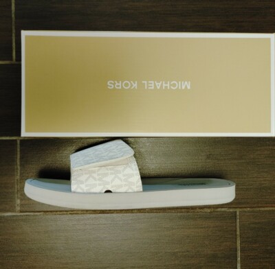 Michael Kors SLIDES Wade Adjustable MK Logo slide Sandal  display picture 1