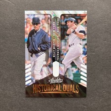 Billy Martin & Thurman Munson 2022 Absolute Historical Duals Lava #HD-BT Yankees