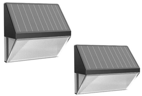 Mainstays 8 Lumen Solar Dusk to Dawn LED Step and Deck Light, 2 Pack - Picture 3 of 6