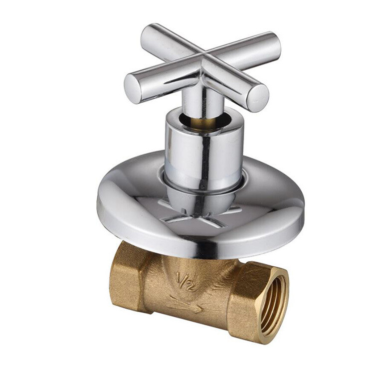 Brass Concealed Valve Handle Bathroom Shut Off Shower Switch Replacement Chrome | eBay