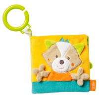 Fehn Serie Sleeping Forest Soft-Bilderbuch 071139 - Fehn Stoffbuch Fuchs 11X11Cm