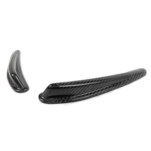Carbon For Subaru WRX STI 4DR Front Side Bumper Canard Splitter Air Knife 2020 - Picture 3 of 7