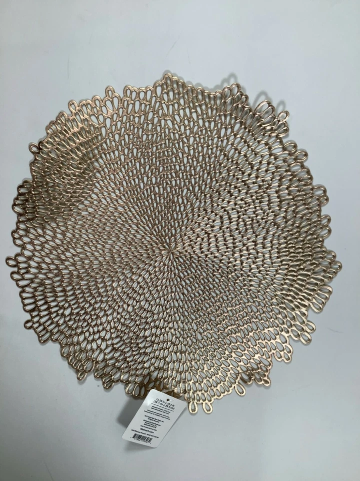 Mantel individual Mainstays Gold 15,25 x 15,5 ¡NUEVO! Foto 2 de 3