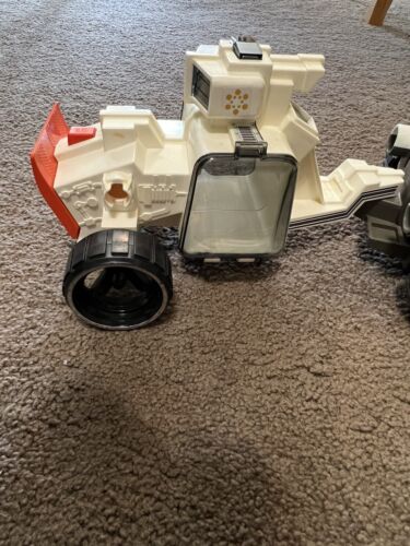 vtg Fisher Price Adventure astronaut People ALPHA STAR & trailer #326 80's - Picture 2 of 14