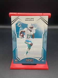 2021 Panini Playoff Jaylen Waddle RC #206 Miami Dolphins
