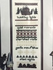 Christmas Winter Solace Yule Cross Stitch pattern Elegant Designs  Angus