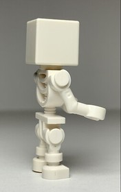 Lego min011 SKELETON with CUBE SKULL Minecraft Minifigure FAST SHIPPING!