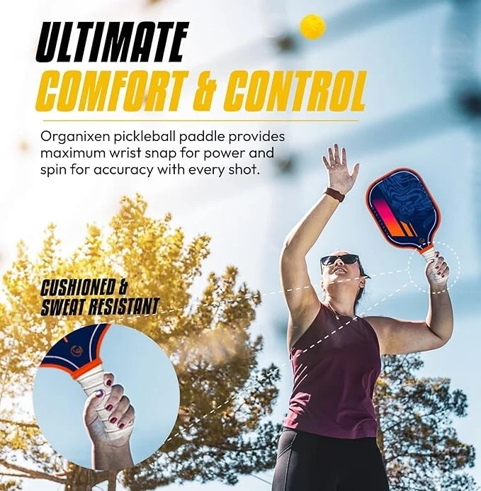 Pickleball Paddles Set of 2, USAPA Approved Fiberglass Pickleball Set, picklebal Pickleball Paddles Set of 2, USAPA Approved Fiberglass Pickleball Set, picklebal