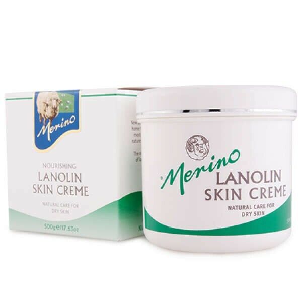 Merino Lanolin Skin Cream - Dry Skin - 3 Sizes 100g 200g or 500g Merino Lanolin Skin Cream - Dry Skin - 3 Sizes 100g 200g or 500g