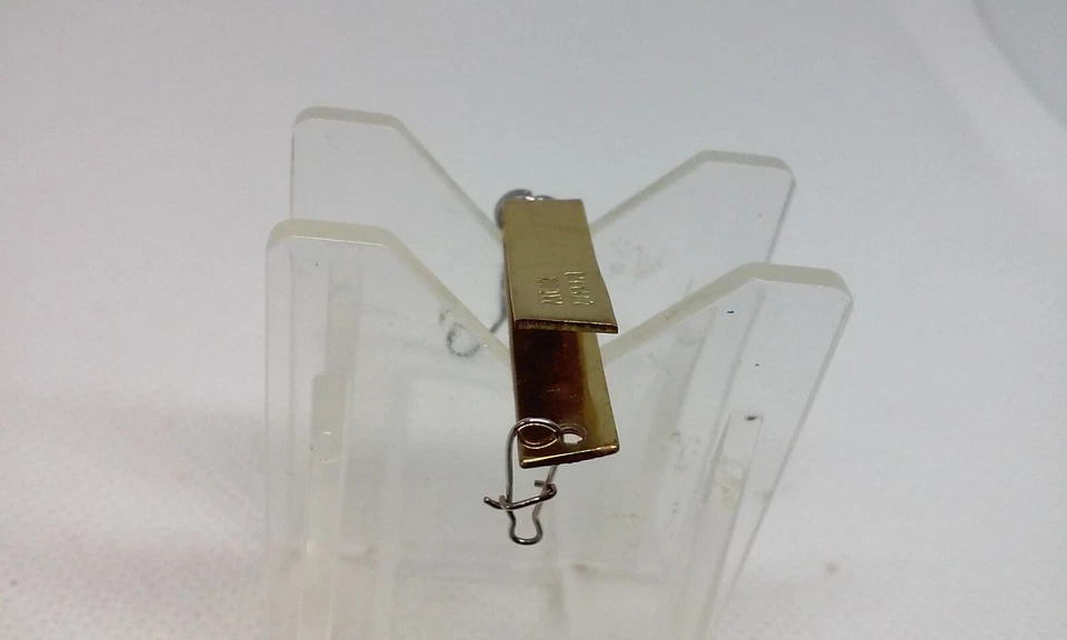 Señuelo South Bend/Luhr Jensen Super Duper FLECTOLITE Gold Redhead 1" #500 Foto 4 de 4