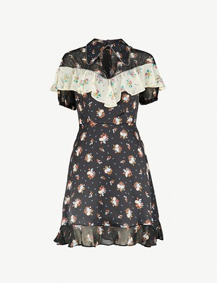 topshop frill dress