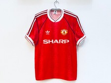 Manchester United Adult L Home Football Shirt 1990 1992 Adidas
