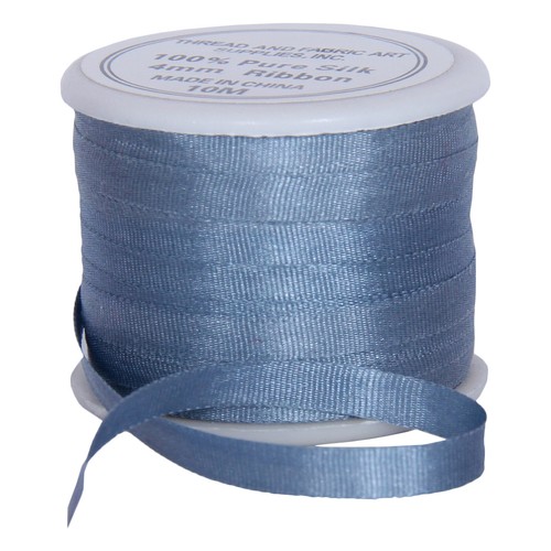 PURE SILK RIBBON 2MM, 4MM, 7MM - 50 COLORS - 3 WIDTHS - THREADART - Picture 7 of 55