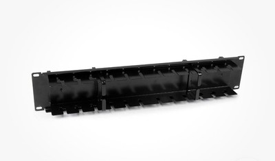 StarTech.com CMPNL2U 2U Finger Duct & D-Ring Rack Cable Manager