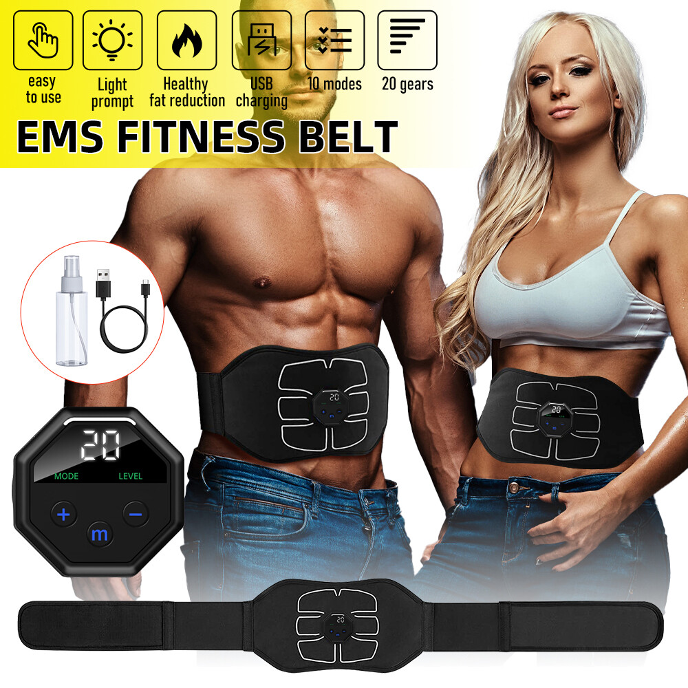 Fitness Best Abs Stimulator Brand EMS Abdominal Muscle Trainer ABS