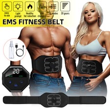 ABS Stimulator Ab Abdominal Toning Belt Portable Fitness Home Workout Equipment