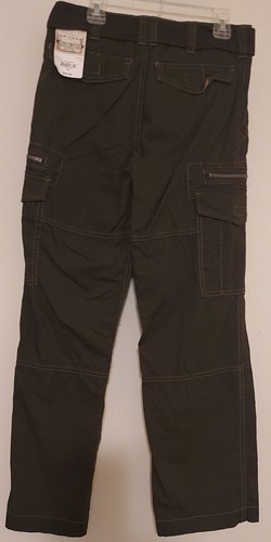 The Original Arizona Boys Vintage Cargo Relaxed Pants Grizzily Brown Size 12 REG - Picture 2 of 2