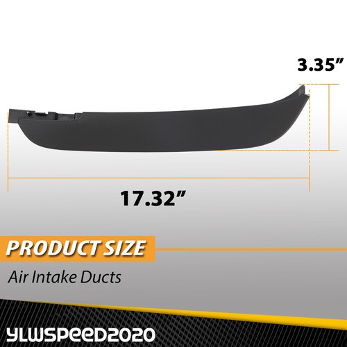 Front Bumper Lower Air Deflector Fit For Land Rover Range Rover Evoque 2011-2019 - Picture 3 of 12