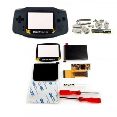 Pikaqiu Serie V2 IPS Backlight LCD Screen Kits For Nintendo Gameboy Advance GBA