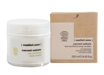 Comfort Zone bio-certified SACRED NATURE BODY BUTTER 8.45 oz 250 ML New In Box
