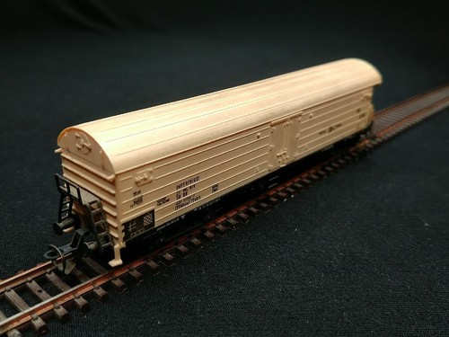 TT Güterwagen, Kühlwagen, 4-A, INTERFRIGO, DR, BR 5311, BTTB, weiss, o. OVP | Zustand: Gebraucht