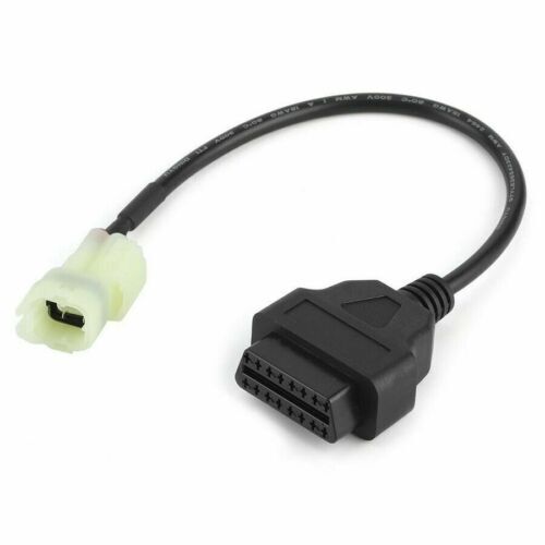 4Pin To 16 Pin OBD2 Cable Adapter Diagnostic Connector For Honda Motorcycle - Picture 7 of 9
