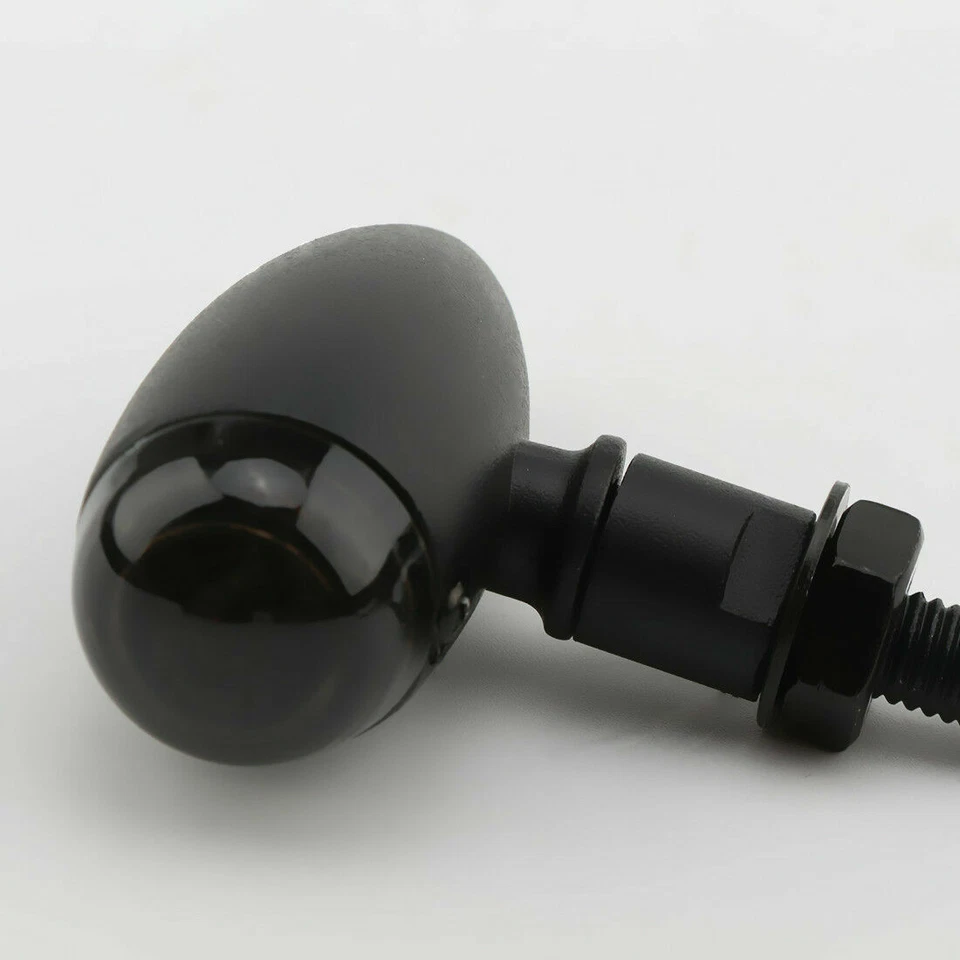 4 2" aluminium Mini Bullet Turn Signal For Harley Touring Cruiser Chopper Bobber - Image 3 of 4