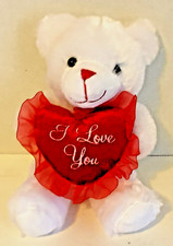 Dan Dee Collector's Choice Bear Plush Stuffed Animal Valentine's Day Heart Love