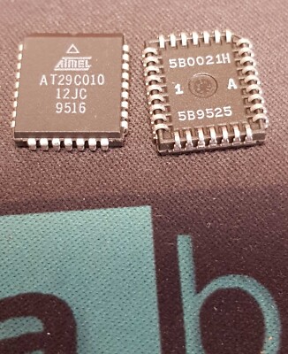 AT29C010-12JC || ATMEL || NEW & PLCC32  4pcs