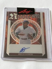 ONE OF ONE !2023 LEAF METAL AUTOGRAPH BRAILER GUERRERO PRE-PRODUCTION PROOF #1/1