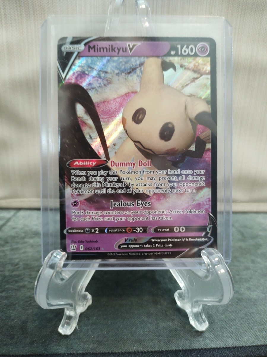 英語版 ミミッキュ V ミミッキュV 英語版ポケモンカード キラ - メルカリ