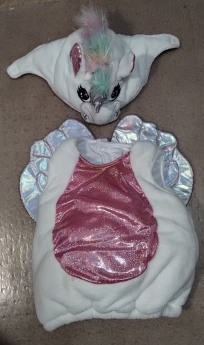 Infant Girls Plush Unicorn Stuffed Halloween Costume Size 6-12 Months - Picture 1 of 12