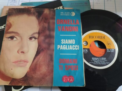 7'' ORNELLA VANONI WIR SIND CLOWNS MORGEN HEIRATEN SIE EX