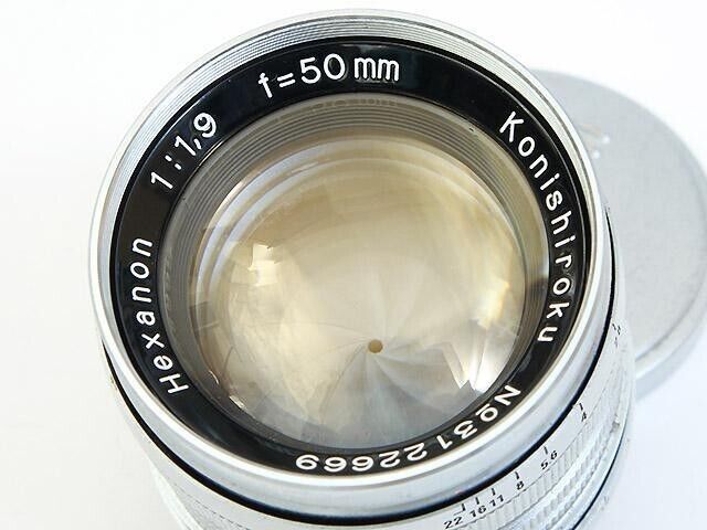 Konica Hexanon 50mm F1.9 MF Standard Prime Lens L39 Konica Hexanon 50mm F1.9 MF Standard Prime Lens L39