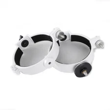 1 Pair Full Metal 90mm Tube Ring Set for Celestron 80DX Astronomical Telescope
