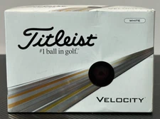 Titleist Velocity High-speed LSX Core 350 Octahedral Dimple Golf Balls 12 Pack