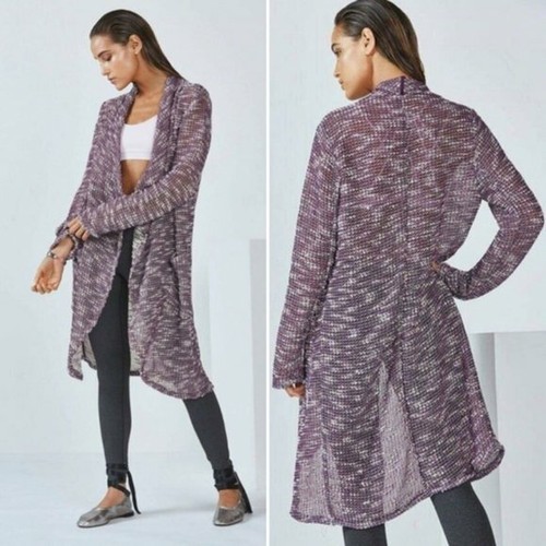 open duster long CARDIGAN sweater EUC 