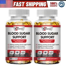 Blood Balance Advanced Formula Natural Blood Sugar Support Supplement (2 Pack)