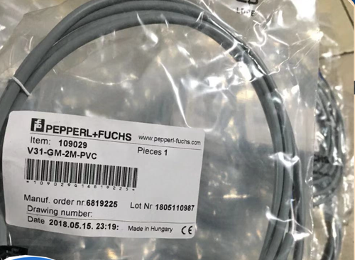 NEU PEPPERL + FUCHS V31-GM-2M-PVC Näherungsschalter Verbindungskabel - Bild 2 von 3