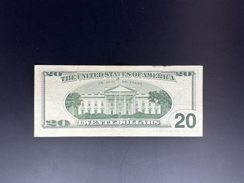 1999 $20 Dollar Note Atlanta District Federal Reserve Fancy Serial # BF72555777B - Picture 4 of 7