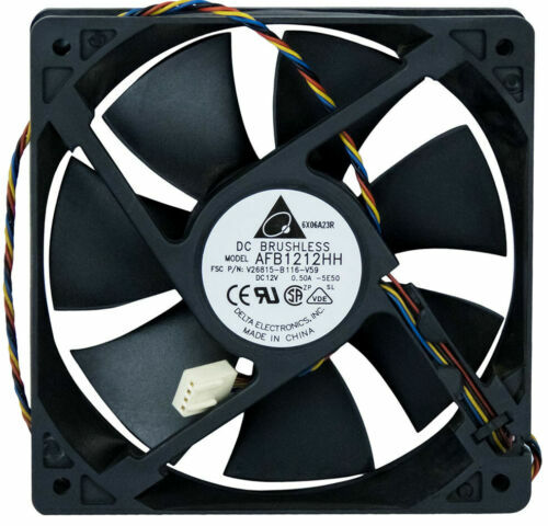 Ventola GPU Delta KSB0705HB-A 5V 1A 4 Pin – 75mm, 2800 RPM, Per Dell (0xh2yx, Xh2yx)