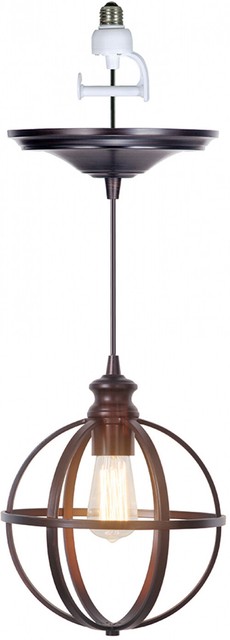 Portfolio Bronze Recessed Light To Pendant Fitter Conversion Kit