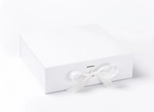  QUALITY Luxury Premium Shut Gift MAGNETIC Boxes with Ribbon Birthday Wedding 