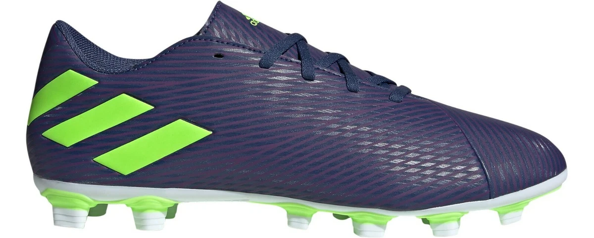 Adidas Nemeziz Messi 19.4 FxG Soccer Cleats Youth Sizes Purple Green