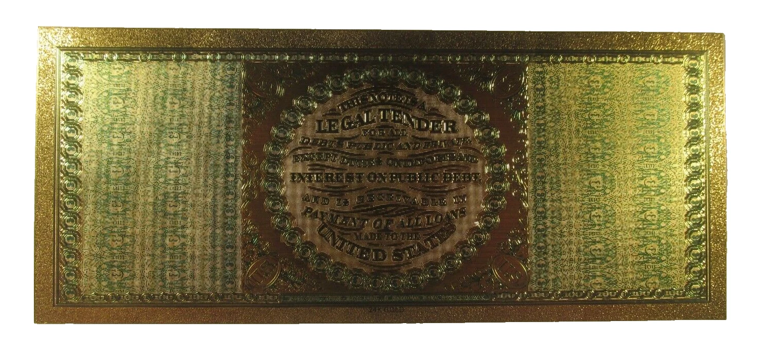 Play Money SERIES 1862 $100 HUNDRED DOLLAR BILL Reproduction Old Bill ON SALE! - Picture 2 of 2