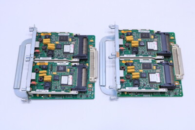 NEW LOT OF (2) CISCO DUAL W2  800-04799-01E0  INTERFACE MODULE SYSTEMS NETWORK C