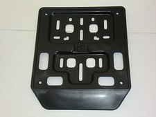 PORTATARGA MOTO  UNIVERSALE,in polipropilene Nero,Moto,Maxi Scooter