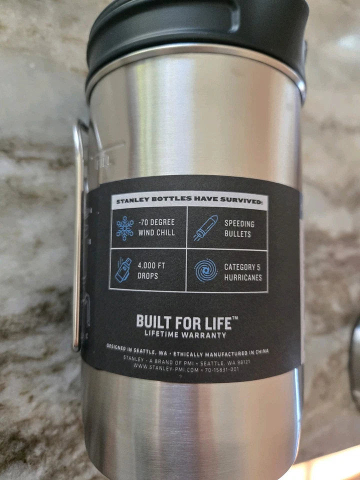 STANLEY *NWT* Bundle - Boil & Brew French Press All In one + 20 Oz Admirals Mug - Image 4 of 4