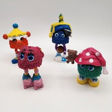Vintage McDonalds Fry Guys Figures Happy Meal Toys 1984 4 guys and 3 accessories