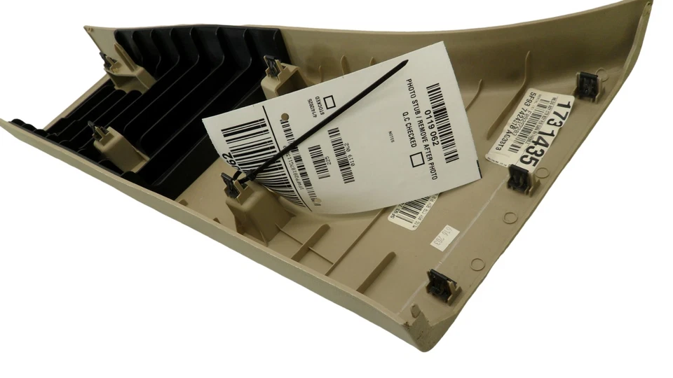 Ford Five Hundred RL 2005-2007 puerta pilar poste moldura usado 5F937424318AG fabricante original Foto 4 de 4